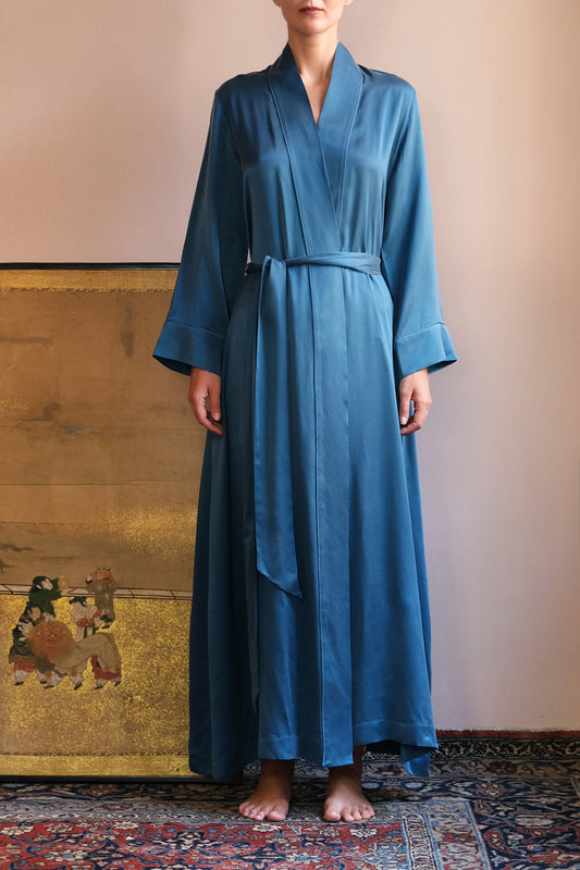 SILK LONG ROBE - Sample