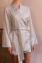 SILK SHORT ROBE - Sample