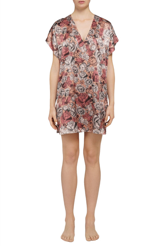 ANNIE SILK SHORT NIGHTDRESS