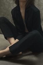agatha luxury pyjama black night shirt 