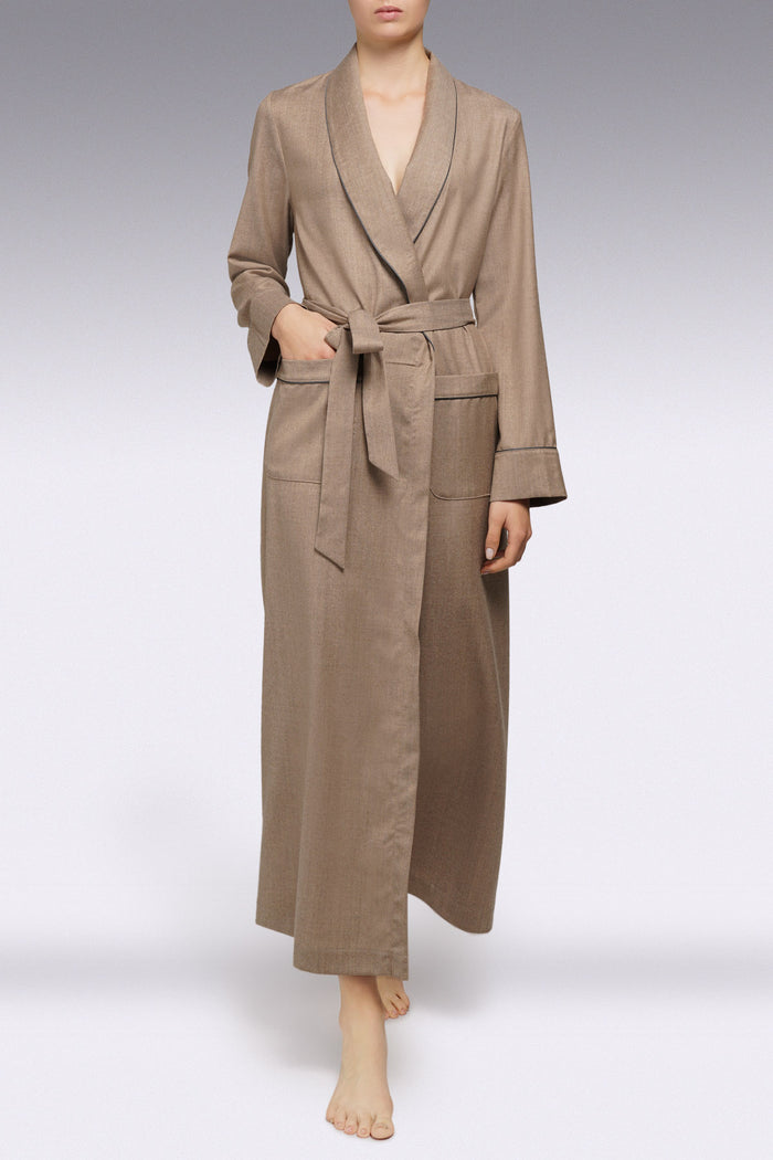 BIANCA WOOL ROBE