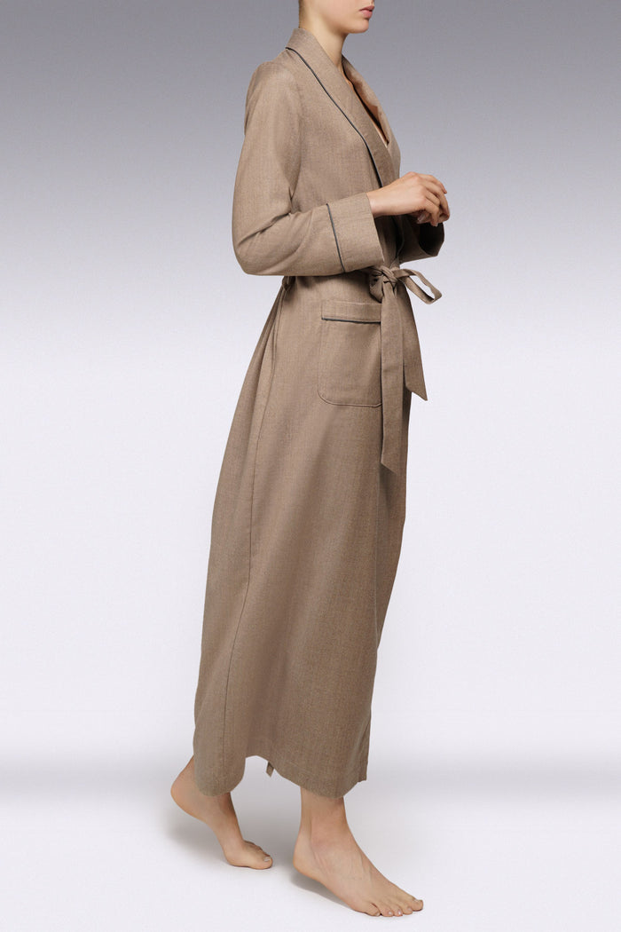 BIANCA WOOL ROBE