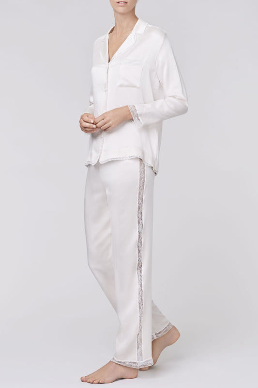 INES SILK PYJAMA SET - Archive