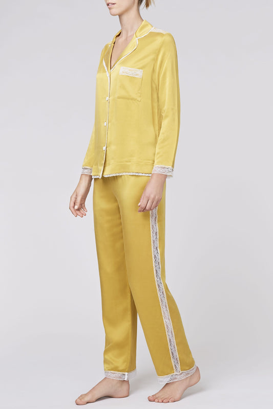 INES SILK PYJAMA SET - Archive