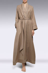 JADE WOOL ROBE