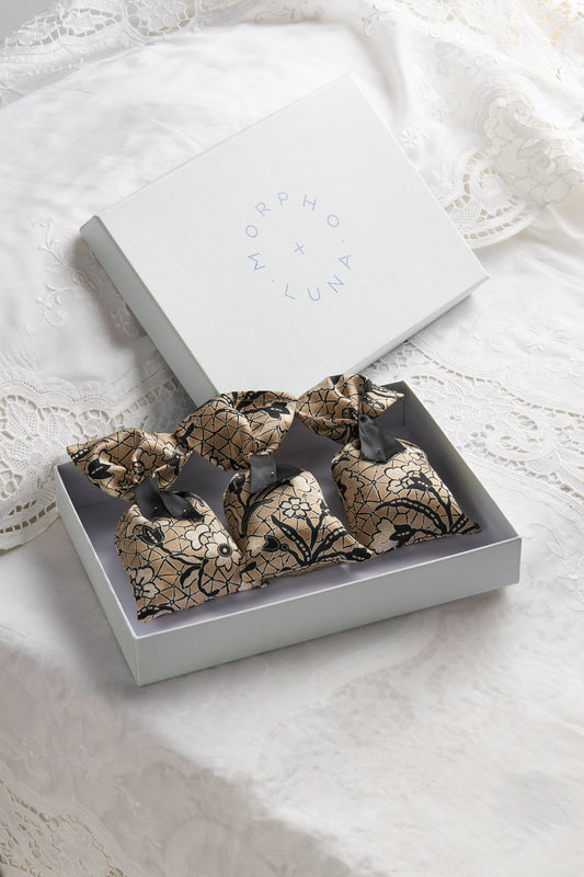 FLORA SILK LAVENDER SET