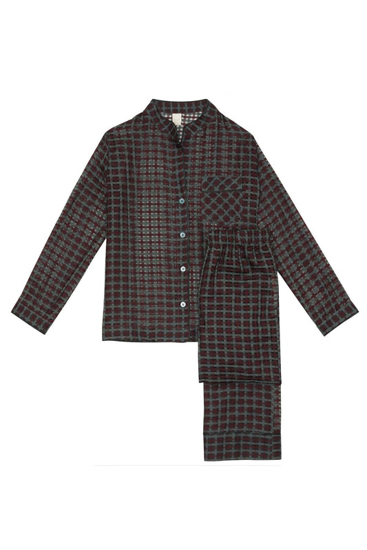 MIKA COTTON-SILK PYJAMA SET -  Archive