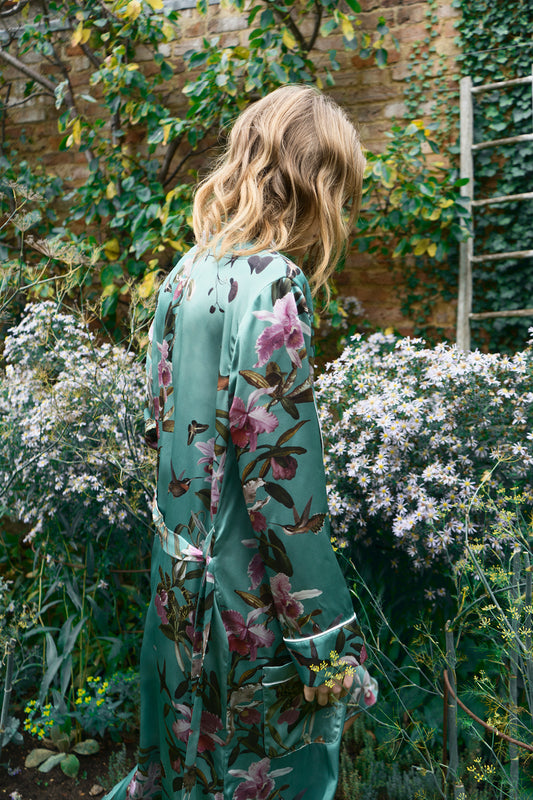 BIANCA SILK ROBE