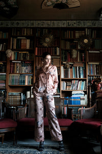 JACKIE LULLABY SILK TROUSERS