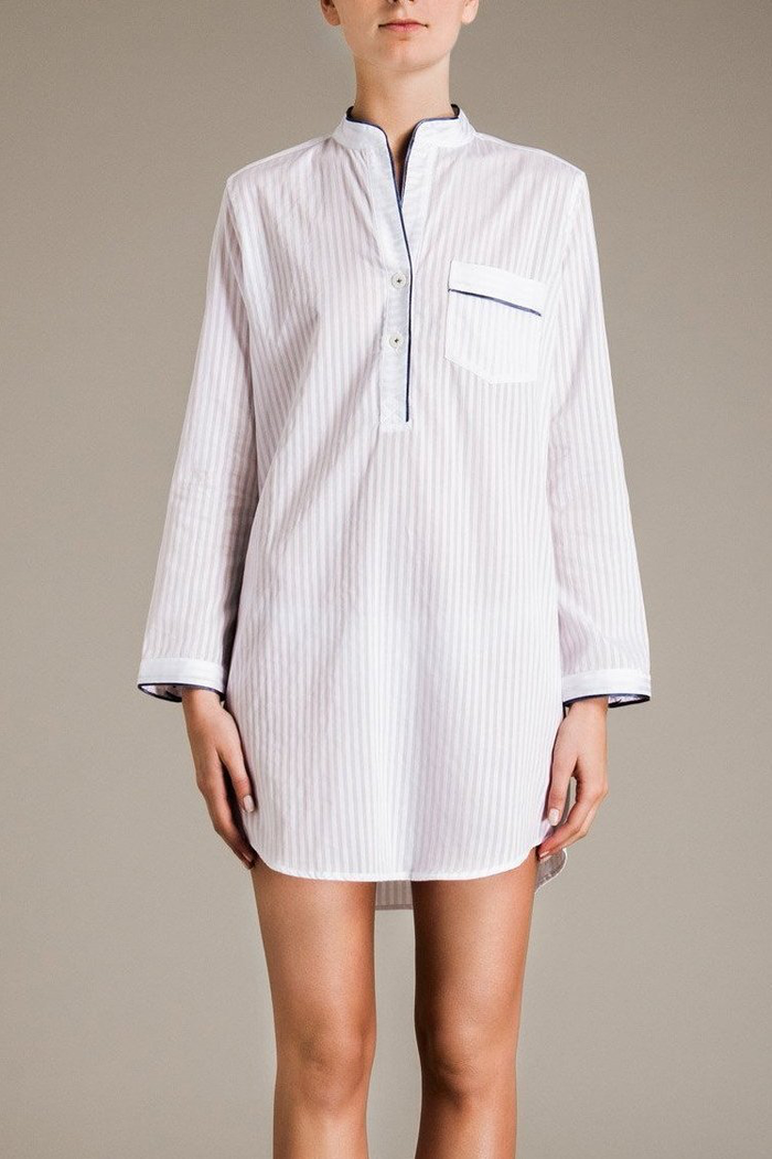 TESS COTTON SHORT SLEEP SHIRT